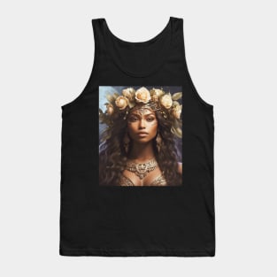 A Powerful Beautiful Woman Warrior Tank Top